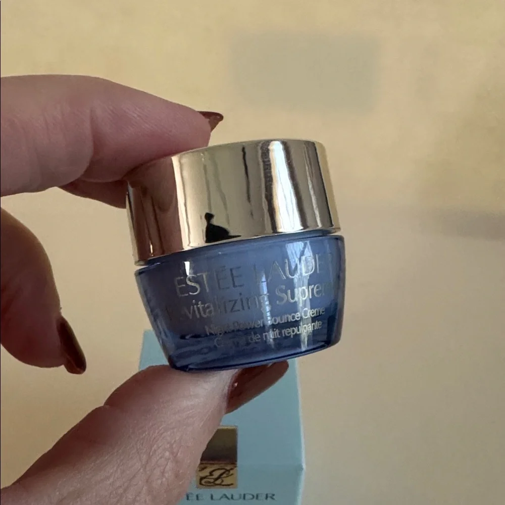 ESTEE LAUDER Revitalizing Supreme+ Night Power Bounce Cream Travel Size 0.24oz - Picture 4 of 14